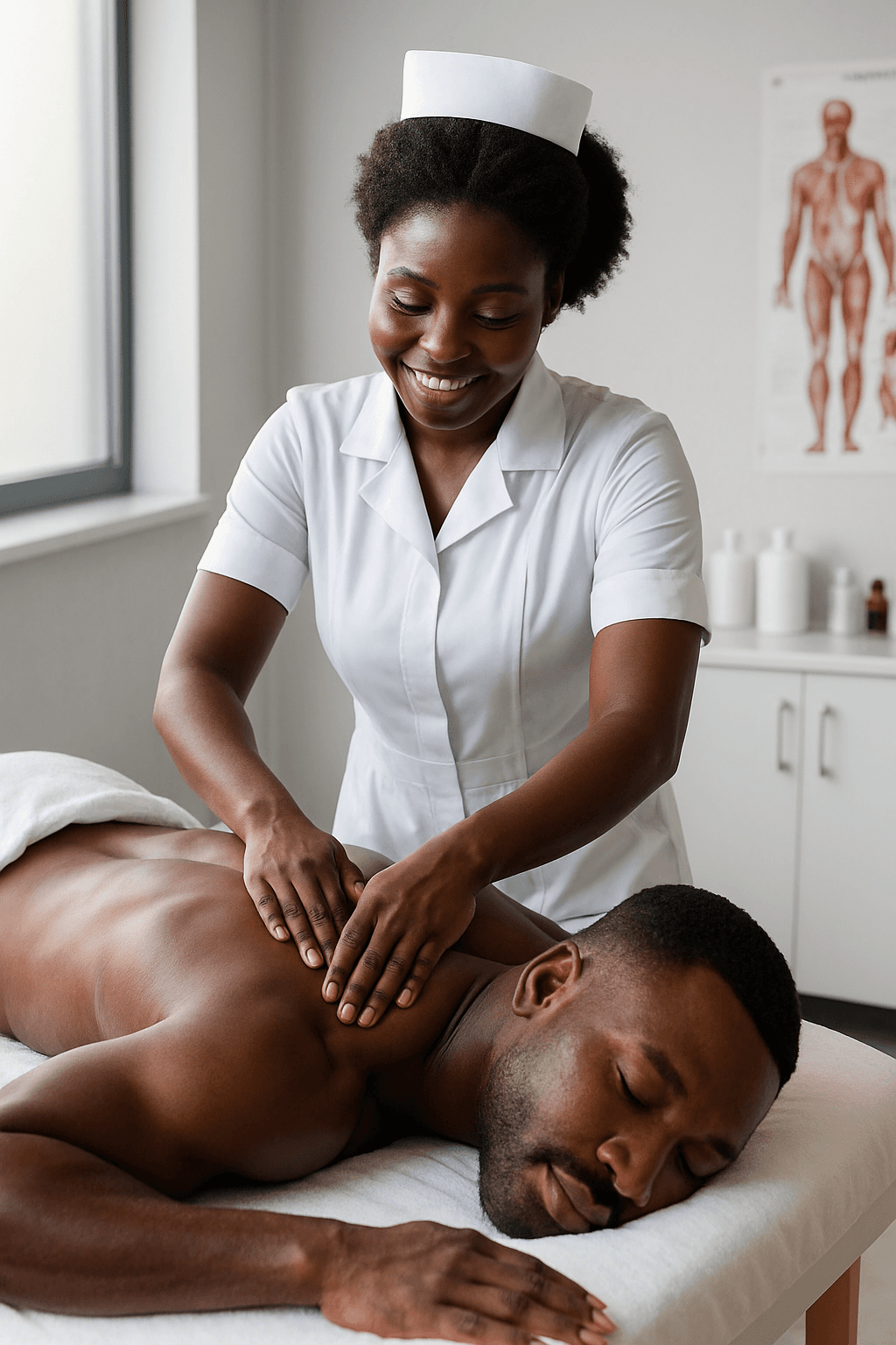 Massage therapy at Dr. Sammy Scientific Herbal Clinic